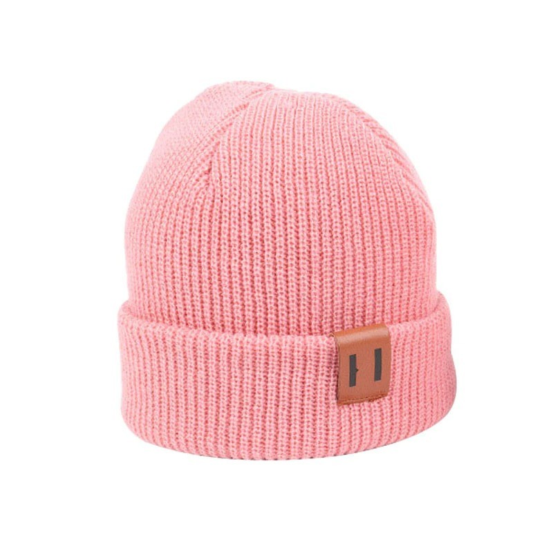 Knitted warm beanie - for girls / boysHats & caps