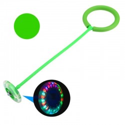 Jumping sponge rope - with flashing ball - LED - exercise toy