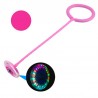 Jumping sponge rope - with flashing ball - LED - exercise toy