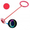 Jumping sponge rope - with flashing ball - LED - exercise toy