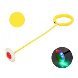Jumping sponge rope - with flashing ball - LED - exercise toy