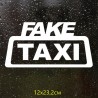 Fake Taxi - car vinyl sticker