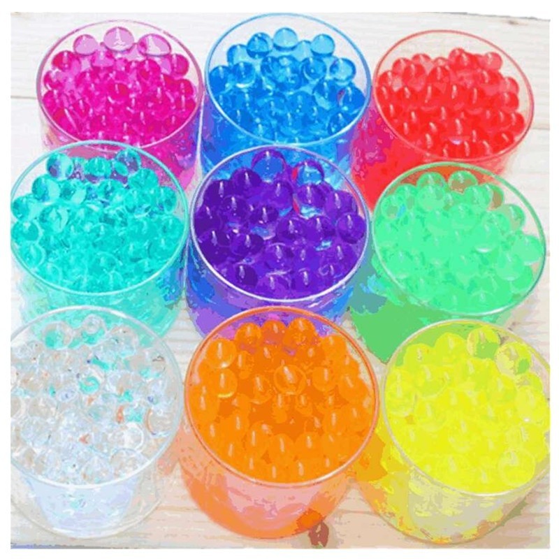 Crystal soil hydrogel - beads growing in the water - Orbiz - 100 pieces