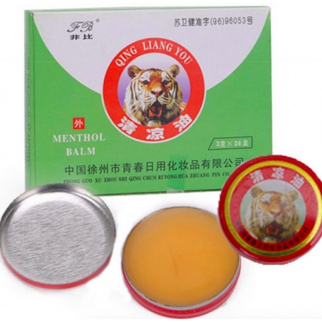 Red Tiger - menthol balm - pain relief ointment - 24 pieces