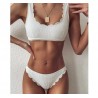 Sexy bikini set - ribbed - with push upBeachwear
