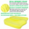 Memory foam cushion - chair seat support - non-slip - back pain relief