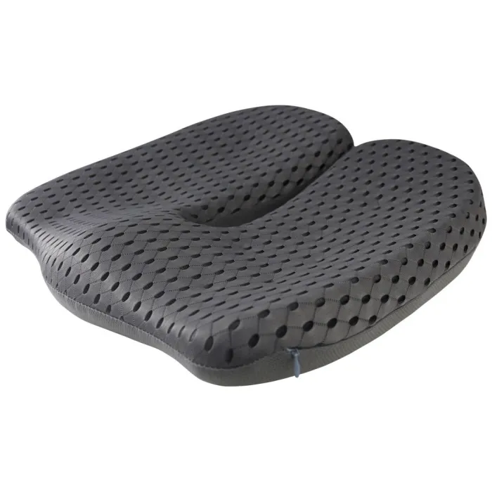 Memory foam cushion - chair seat support - non-slip - back pain relief