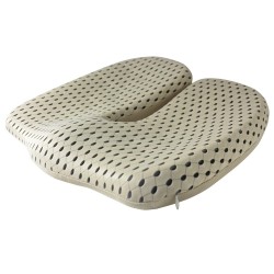Memory foam cushion - chair seat support - non-slip - back pain relief