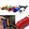 Bicycle / motorcycle anti-theft lock - spring cable wire