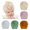 Thin hat / turban with flower knot - for girls