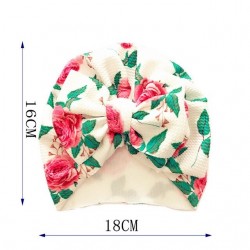 Thin hat / turban with flower knot - for girls