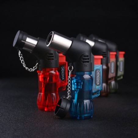 Jet flame lighter - windproof - refillable - cigar lighter