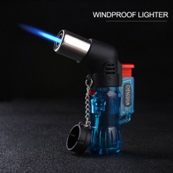 Jet flame lighter - windproof - refillable - cigar lighter