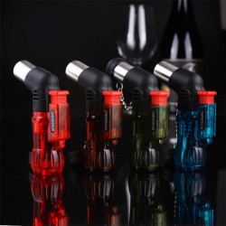 Jet flame lighter - windproof - refillable - cigar lighter