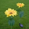 Sunflower shaped garden light - solar powered - LED - waterproof