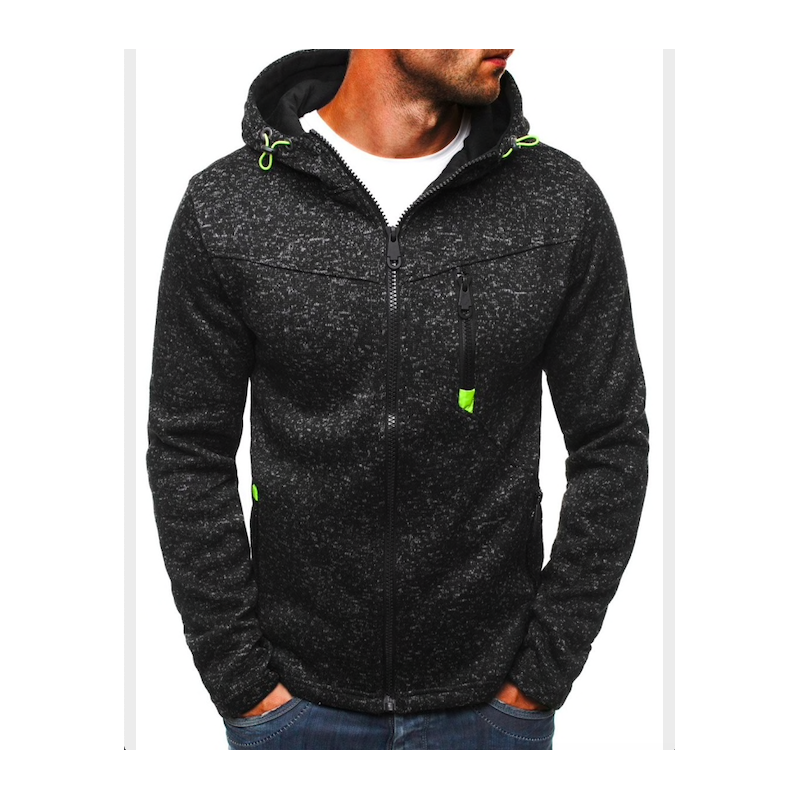 Men's cotton hoodie with zipperHoodies & Sweatshirt