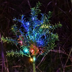 Lawn / garden light - lamp - solar powered - LED - waterproof - Christmas tree