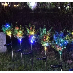 Lawn / garden light - lamp - solar powered - LED - waterproof - Christmas tree