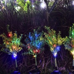 Lawn / garden light - lamp - solar powered - LED - waterproof - Christmas tree