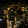 Solar garden light - hanging lamp / lantern - waterproof - LED - pineapple shape