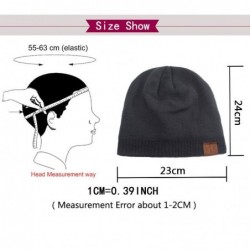 Gorro de malha grosso / quente - unissex