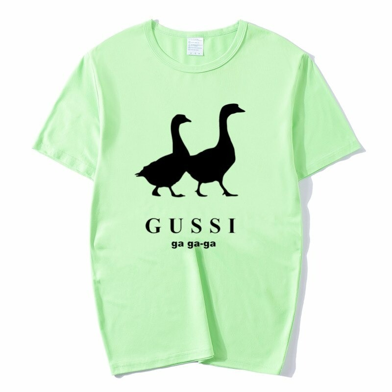 Classic t-shirt with short sleeve - funny duck print - unisex