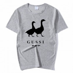 Classic t-shirt with short sleeve - funny duck print - unisex
