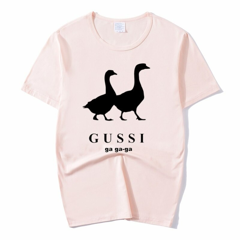 Classic t-shirt with short sleeve - funny duck print - unisex