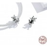 Little kitten - pendant / charm for bracelet - 925 sterling silver