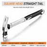 Multifunctional nail hammer - magnetic claw - square / round - 100Z/130Z