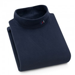 Velvet turtleneck / sweater - with fleece lining