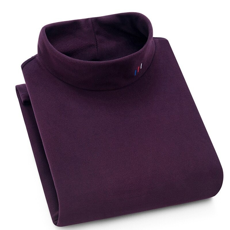 Velvet turtleneck / sweater - with fleece liningHoodies & Sweatshirt