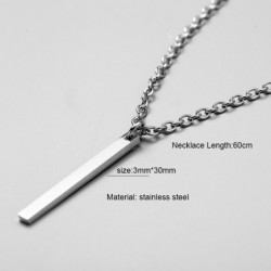 Stainless steel necklaces - long chain - sun / compass/ paw / yin yang