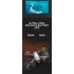 HR iCAMERA4 H4 - GPS 5G - WIFI - FPV - 4K HD Dual Camera - Foldable - RC Drone Quadcopter - RTF