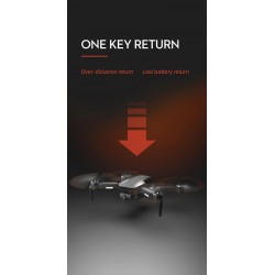 HR iCAMERA4 H4 - GPS 5G - WIFI - FPV - 4K HD Dual Camera - Foldable - RC Drone Quadcopter - RTF