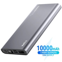 I1006P - portable power bank - charger - dual USB - quick charge 10000mAh - LED