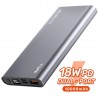 I1006P - portable power bank - charger - dual USB - quick charge 10000mAh - LED