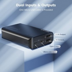 Sense4 - mini power bank - charger - external battery - fast charge - 10000mAh