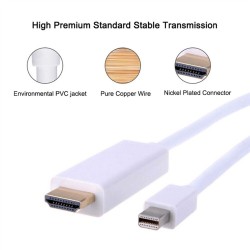 Mini DisplayPort - Thunderbolt HDMI converter to HDMI - cable 3m