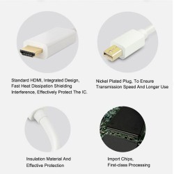 Mini DisplayPort - Thunderbolt HDMI converter to HDMI - cable 3m