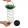Solar garden light - hanging lamp / lantern - waterproof - LED - pineapple shape