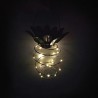 Solar garden light - hanging lamp / lantern - waterproof - LED - pineapple shape