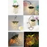 Solar garden light - hanging lamp / lantern - waterproof - LED - pineapple shape