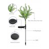 Lawn / garden light - lamp - solar powered - LED - waterproof - Christmas tree