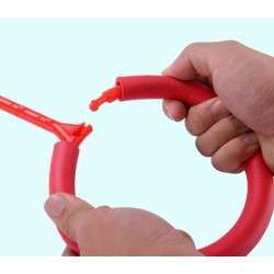 Jumping sponge rope - with flashing ball - LED - exercise toy