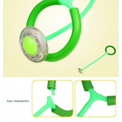 Jumping sponge rope - with flashing ball - LED - exercise toy