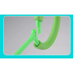 Jumping sponge rope - with flashing ball - LED - exercise toy