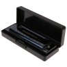 Harmonica - 10 holes - key C - musical instrument - with case