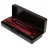Harmonica - 10 holes - key C - musical instrument - with caseHarmonica