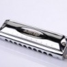 Easttop - chromatic harmonica - 10 holes - key C - with caseHarmonica